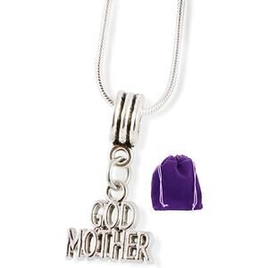 Godmother Gift from Godchild Necklace Pendants
